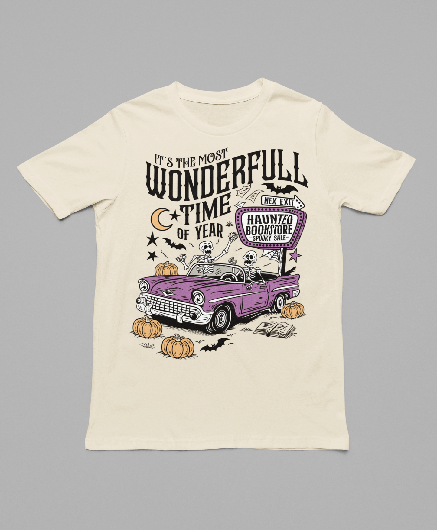 Playera Auto Calaca - Halloween