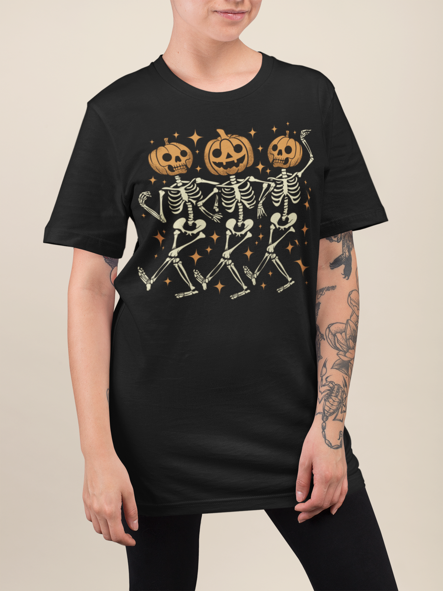 Playera Calacas Dance - Halloween