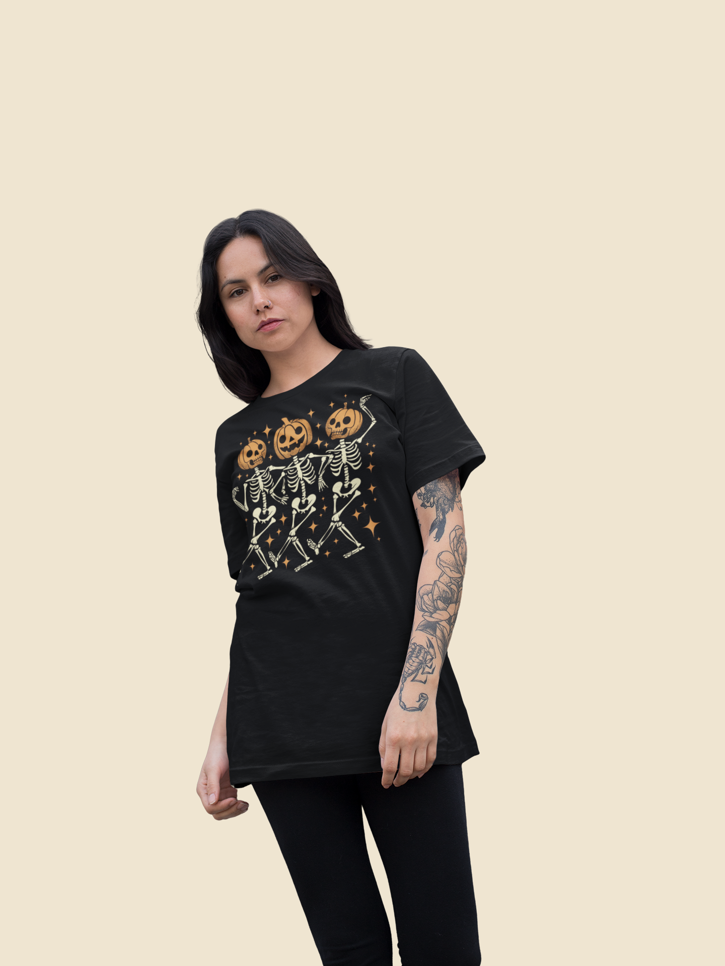 Playera Calacas Dance - Halloween