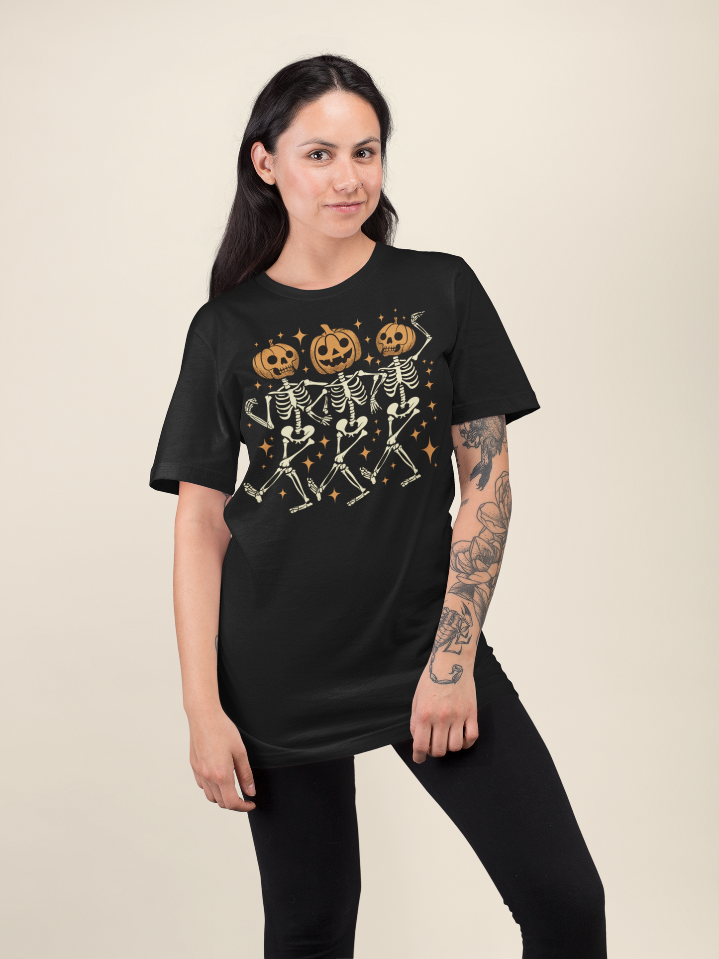 Playera Calacas Dance - Halloween