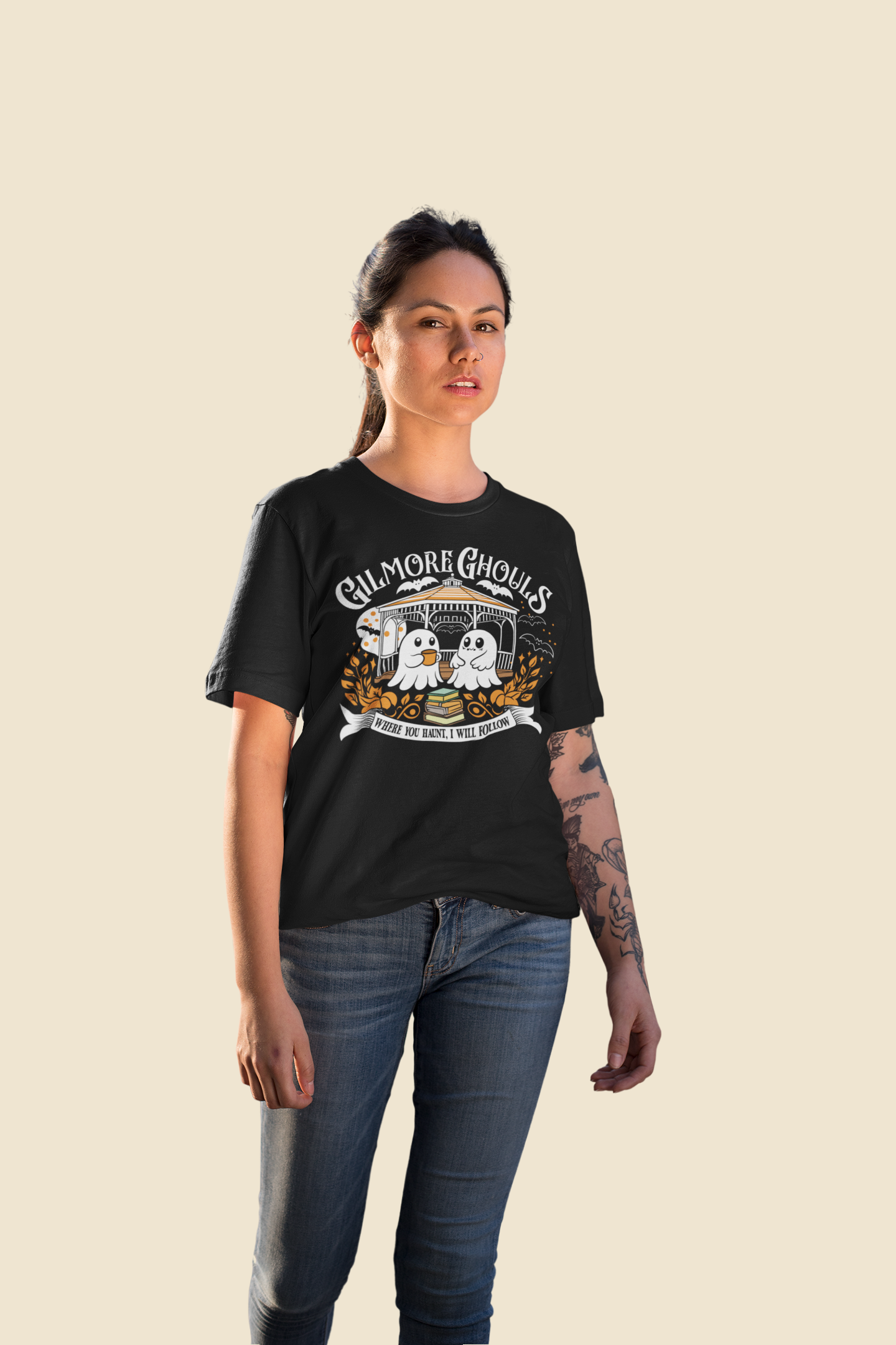 Playera Gilmore Ghouls - Halloween