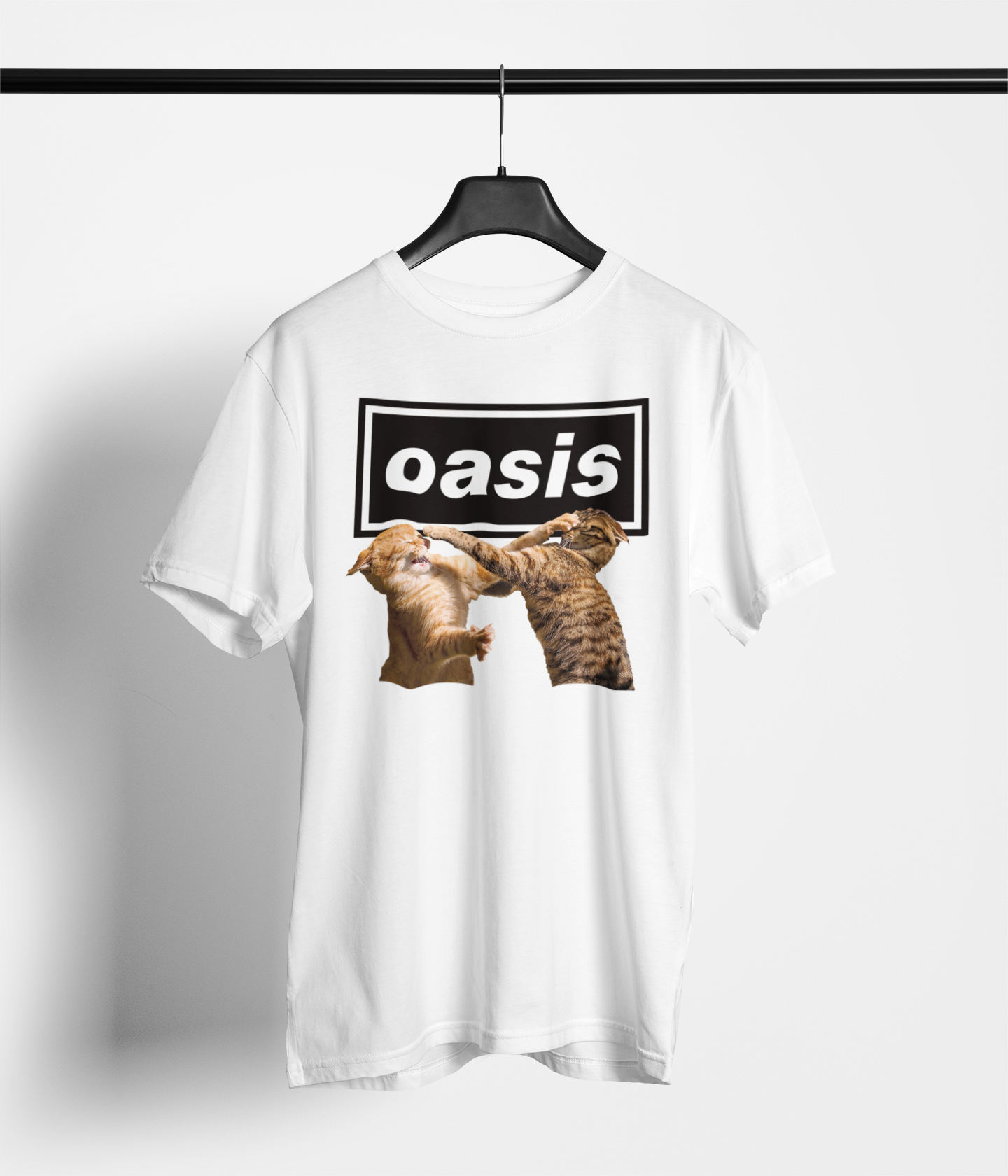 Playera Oasis edición especial – Gatos Rockstars 🐾🎸