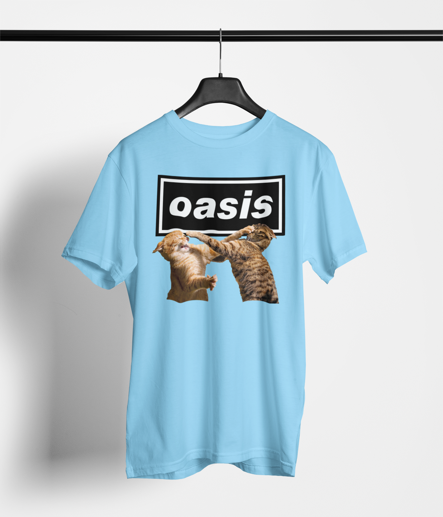 Playera Oasis edición especial – Gatos Rockstars 🐾🎸