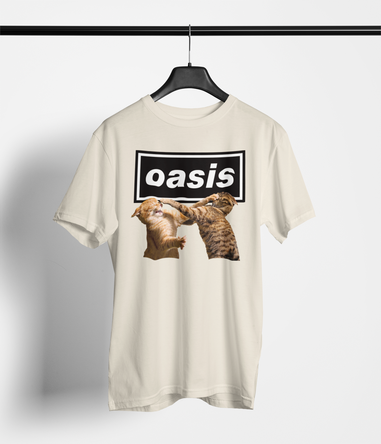 Playera Oasis edición especial – Gatos Rockstars 🐾🎸