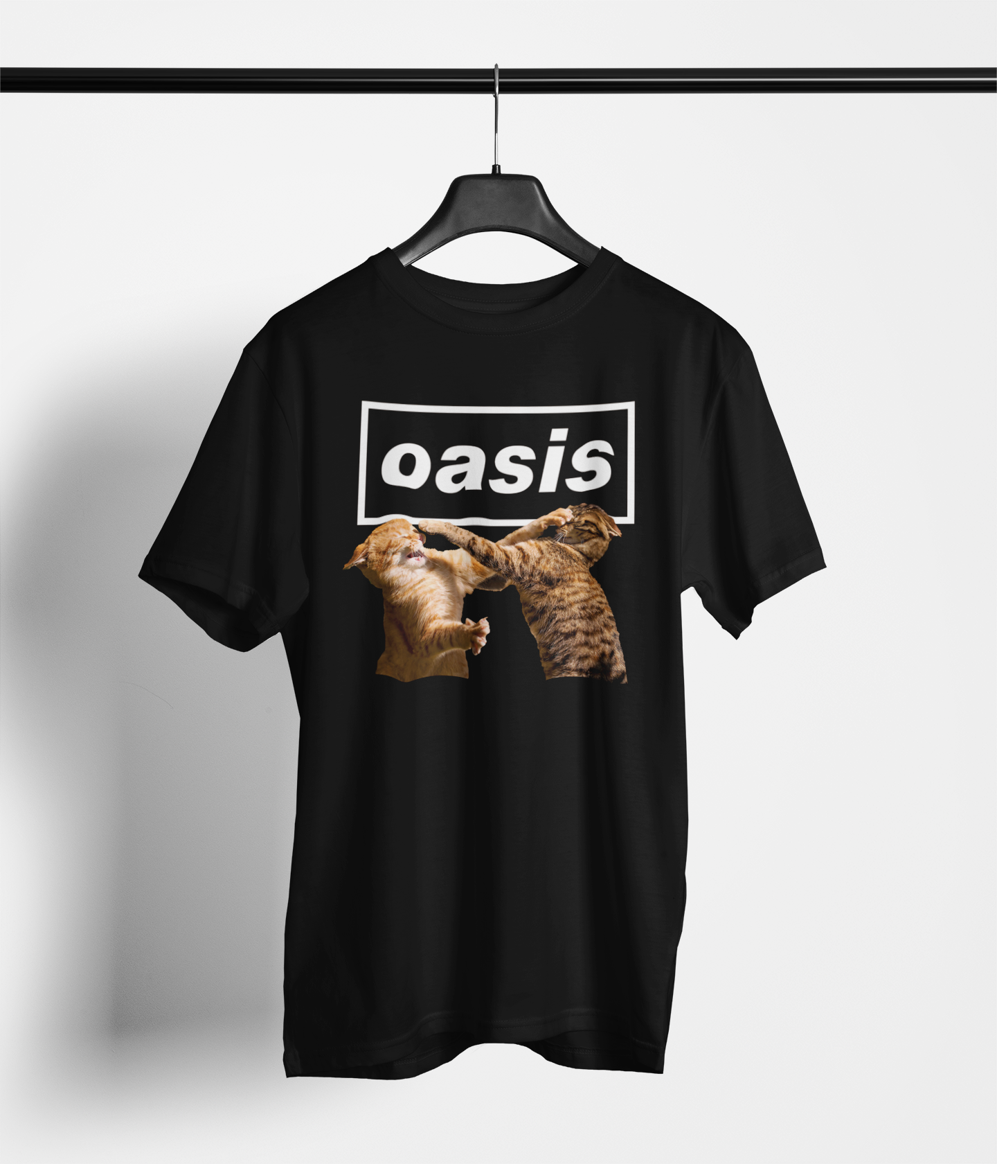 Playera Oasis edición especial – Gatos Rockstars 🐾🎸