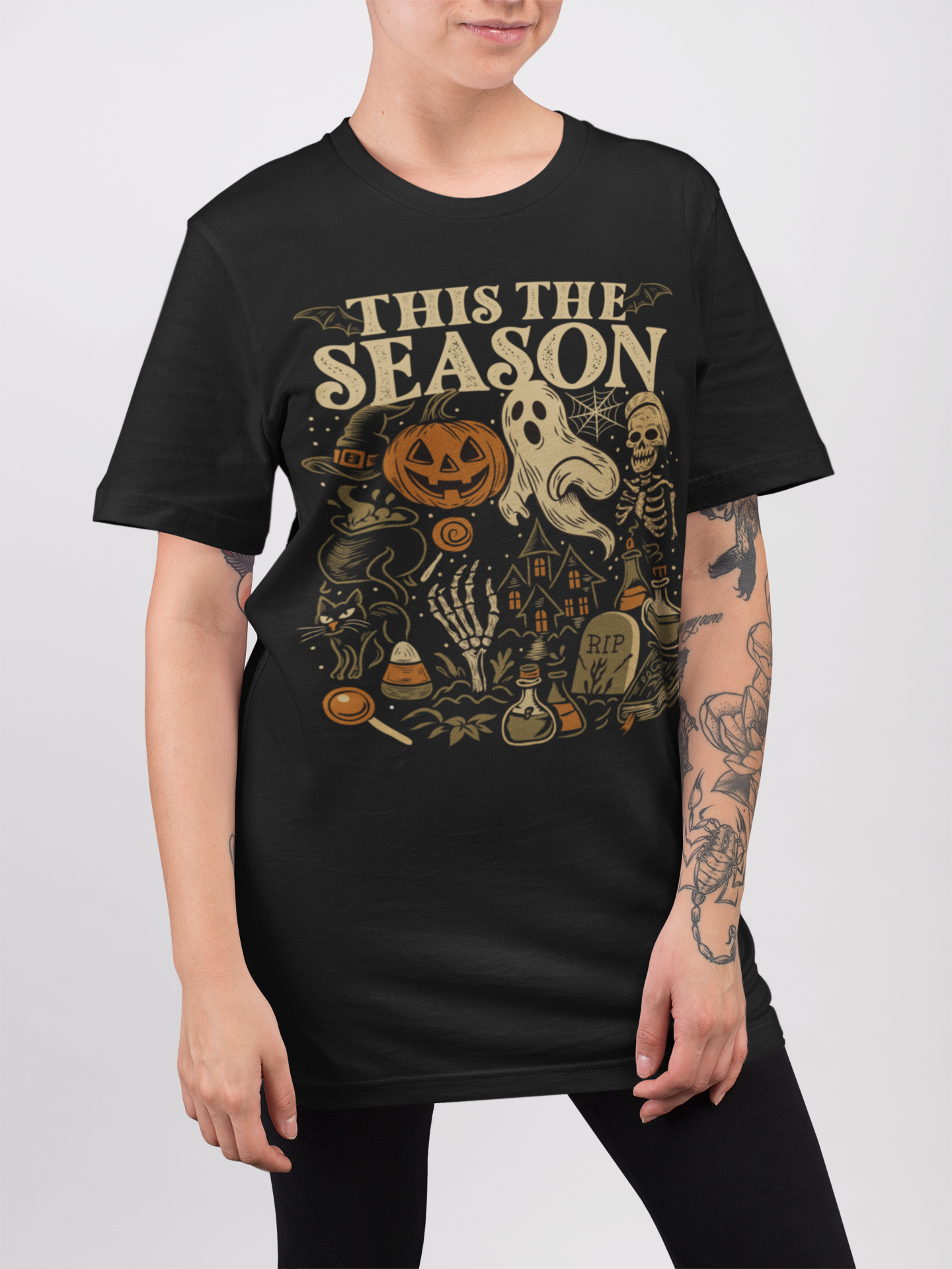 Playera This the season to be spooky - Halloween