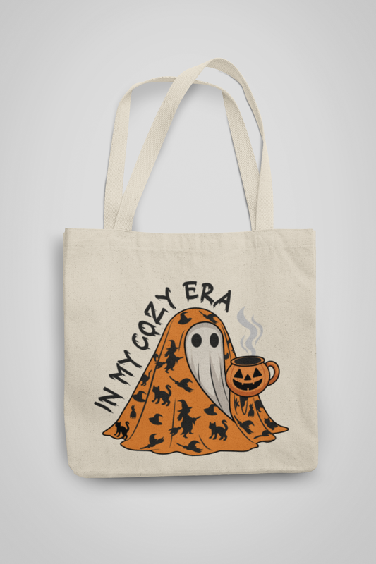 Tote bag In my cozy era Halloween