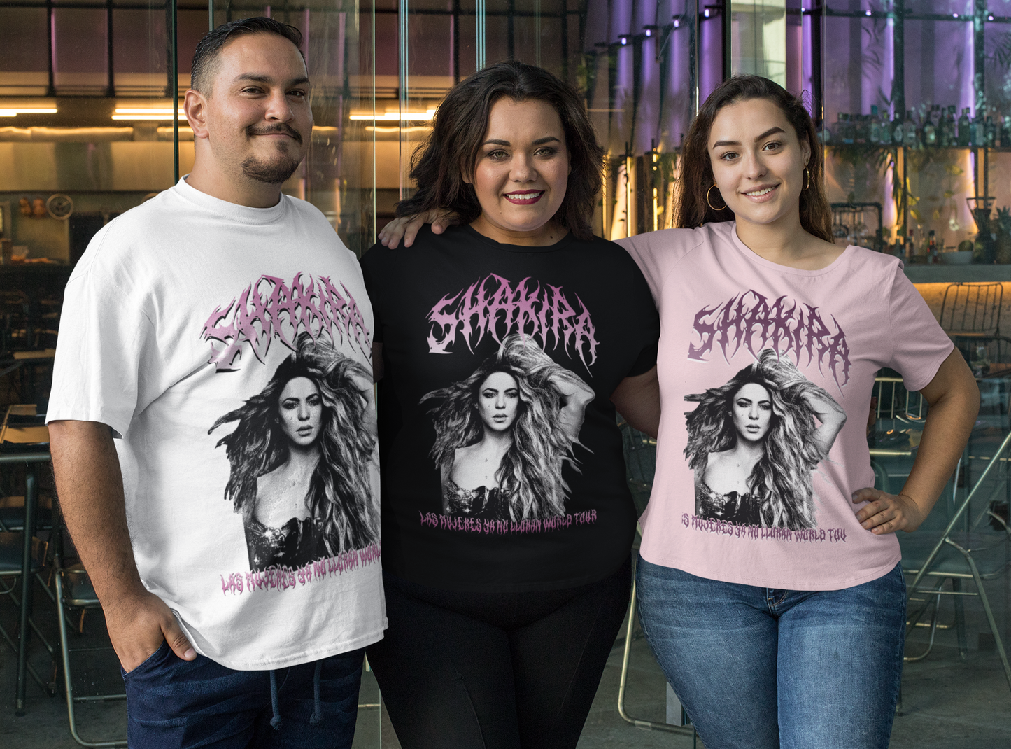 Playera de Shakira Las Mujeres Ya No Lloran World Tour