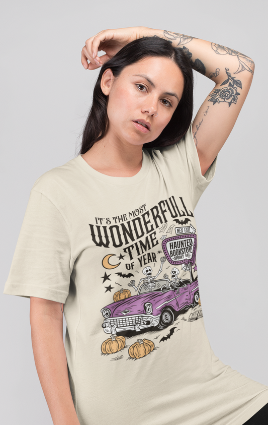 Playera Auto Calaca - Halloween