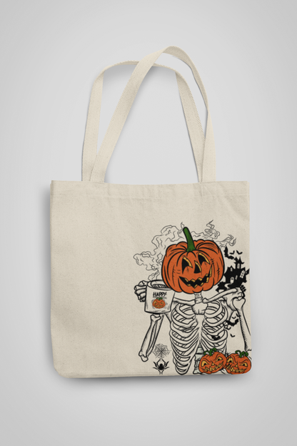Tote Bag Calaca drink coffe