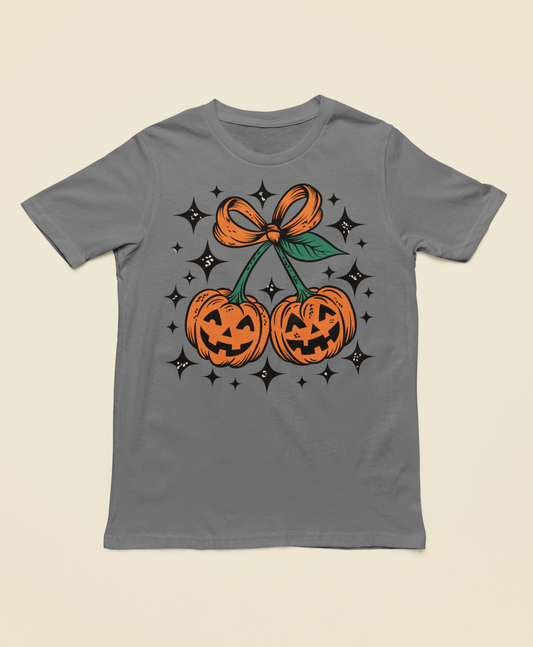 Playera Dos calabazas - Halloween