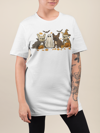 Playera Perritos Frenchys - Halloween