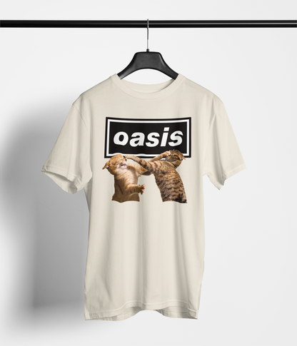 Playera Oasis edición especial – Gatos Rockstars 🐾🎸