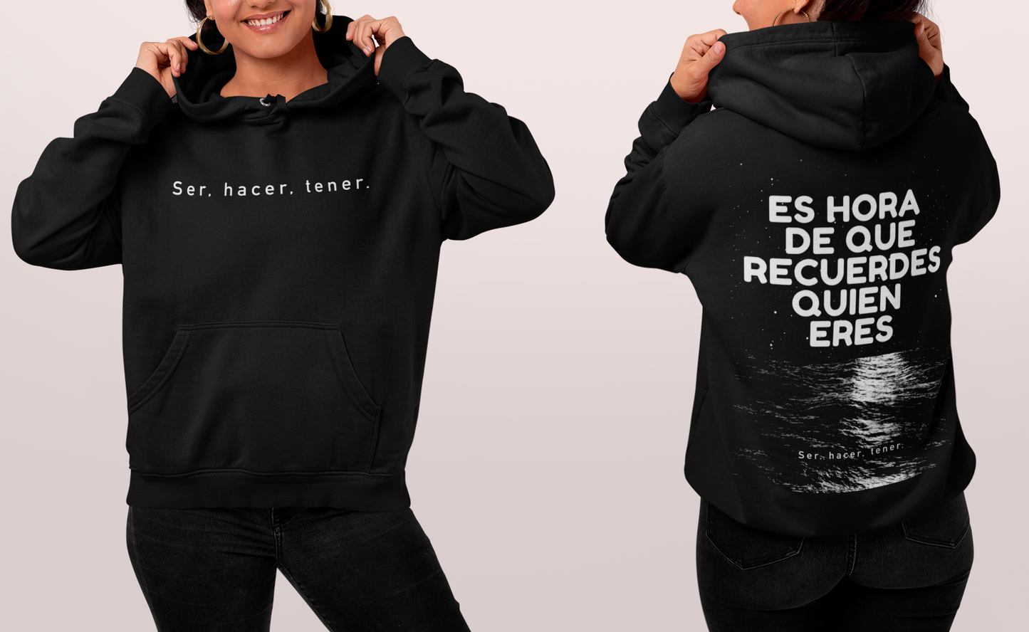 Sudadera Es hora de que recuerdes quien eres