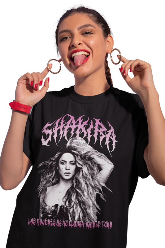 Playera de Shakira Las Mujeres Ya No Lloran World Tour