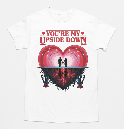 Playera You’re my upside down unisex color negro en todas las tallas