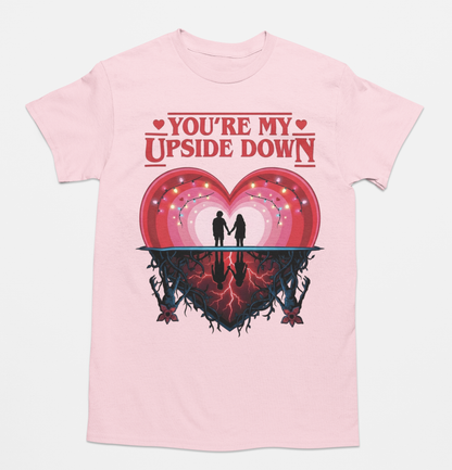 Playera You’re my upside down unisex color negro en todas las tallas