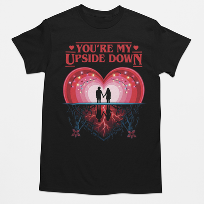 Playera You’re my upside down unisex color negro en todas las tallas