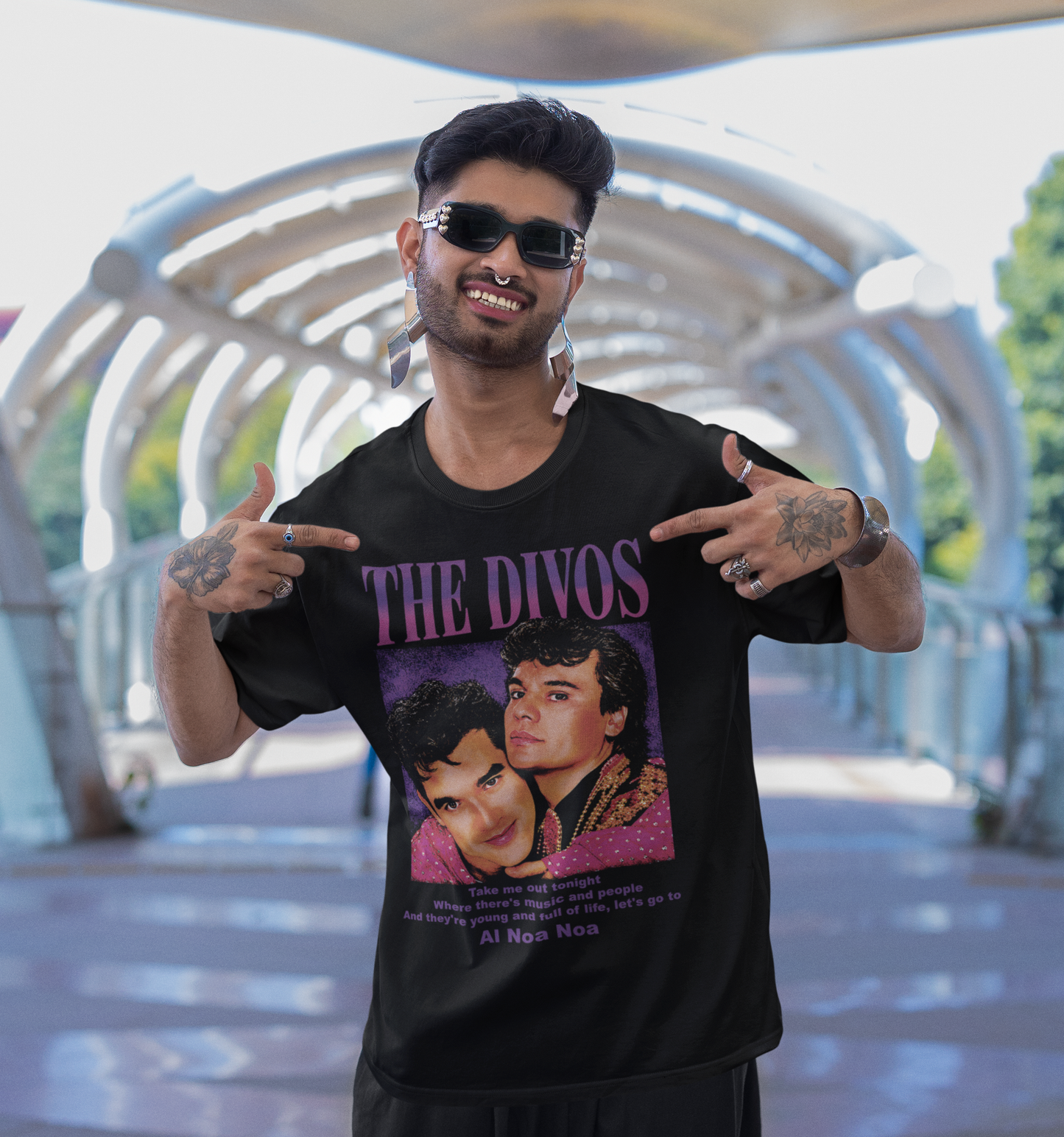 Camiseta unisex Los Divos