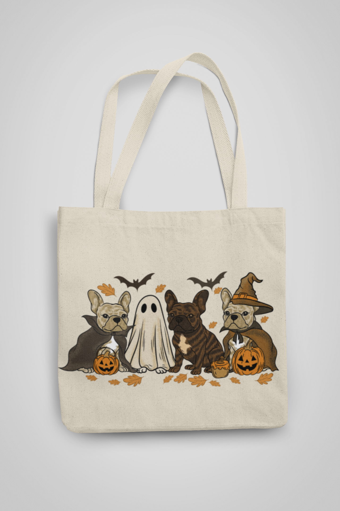 Tote bag Frenchies Spooky Squad