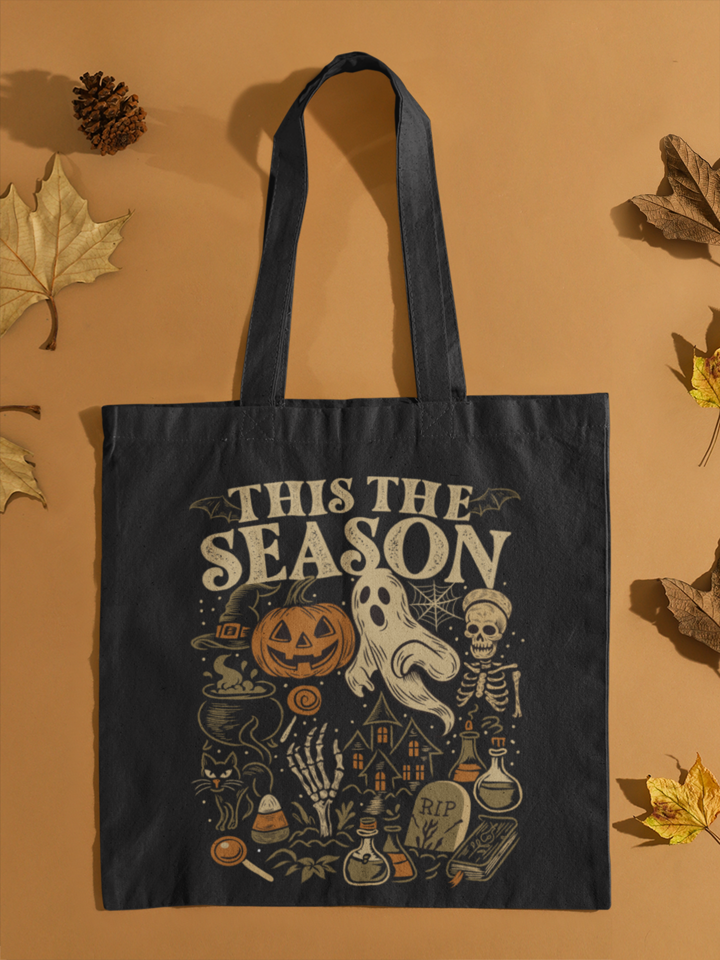 Tote bag This the season to be spooky