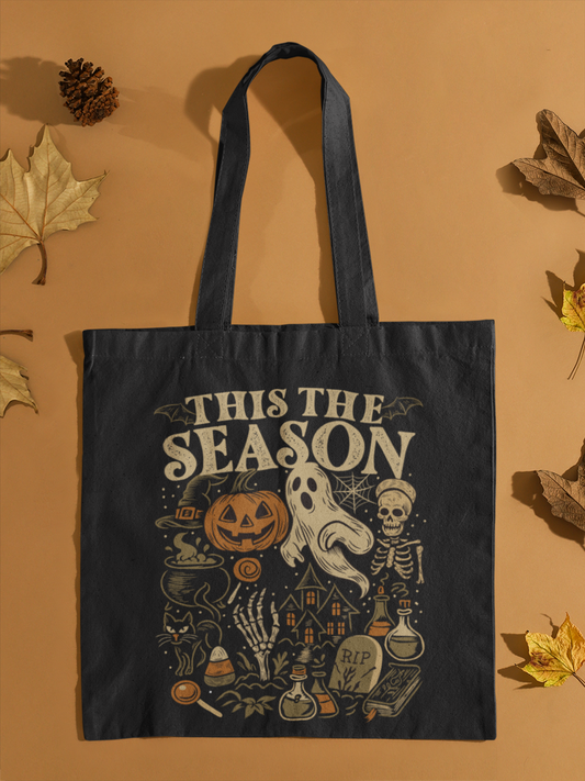 Tote bag This the season to be spooky