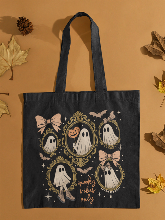 Tote bag Spooky vibes only